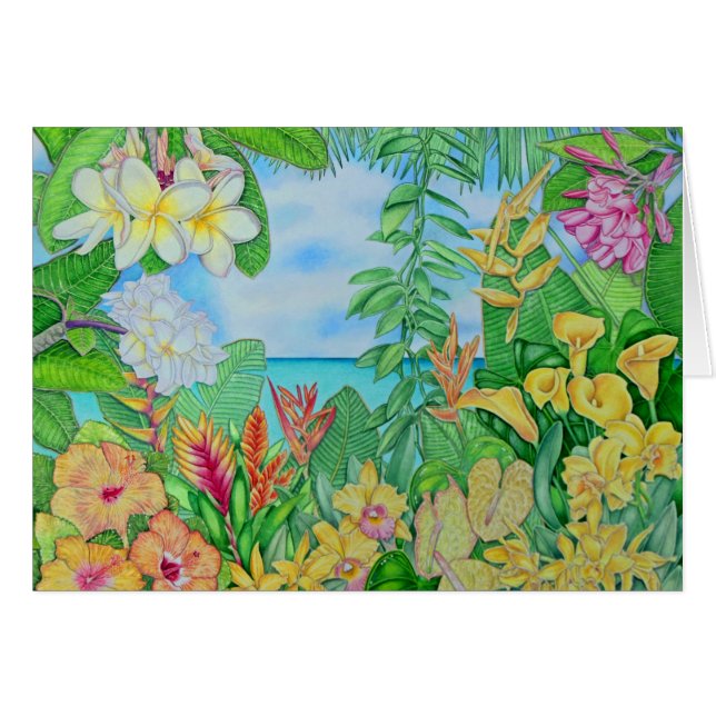 Cartão Ouro tropico (Frente Horizontal)