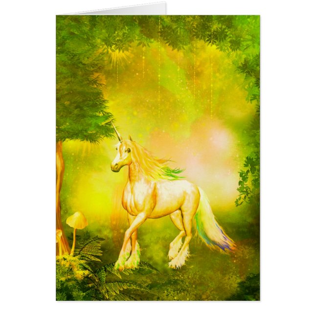 Cartão Ouro Unicorn (Frente)