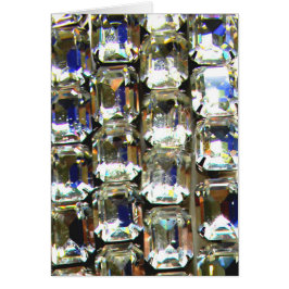 Cartão Ouros, elegantes pedras de gemido de safra