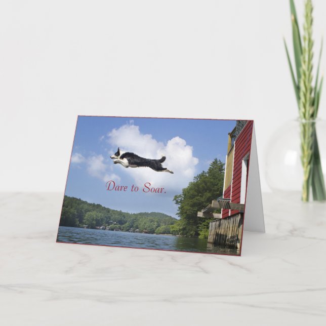 Cartão Ouse subir (Frente)