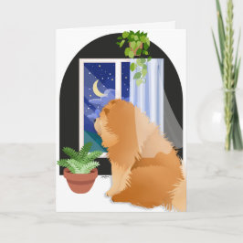 Cartão OUT THERE SOMEWHERE Chow memorial Card