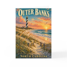 Outer Banks North Carolina Farol Pôr do Sol