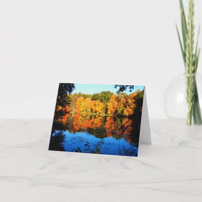 Cartão Outono (Frente)