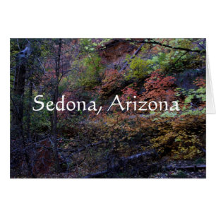 Cartão Outono em Sedona, Arizona