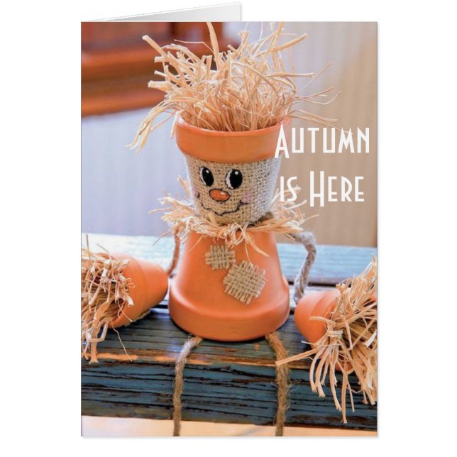 CARTÃO OUTONO ESTÁ AQUI E HORA ***PARA CHEER*** (Frente)