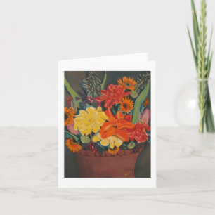 Cartão Outono Urn Notecard