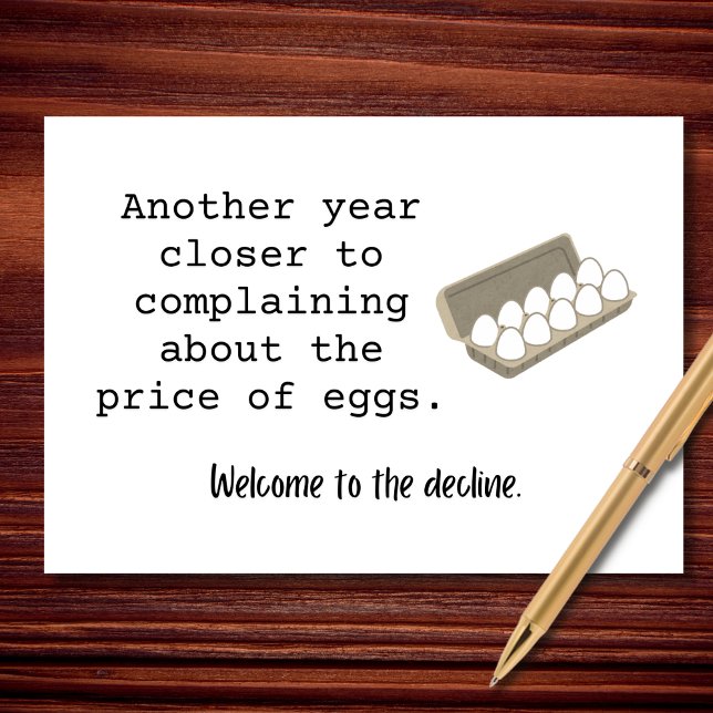 Cartão Outro Ano Mais Aniversário Da Queixa (Criador carregado)