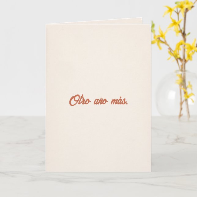 Cartão Outro Ano Mais | Papi Filha (Flor Amarela)