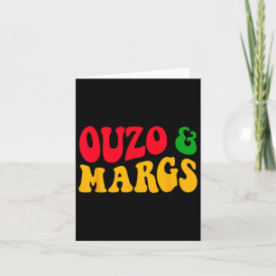 Cartão Ouzo E Margs Divertido Cinco De Mayo Grego Ortodox