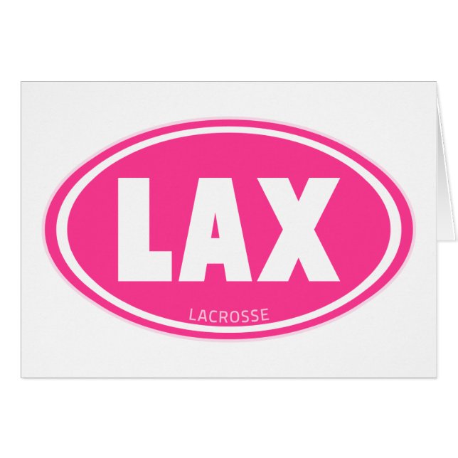 Cartão Oval-cor-de-rosa (Frente Horizontal)