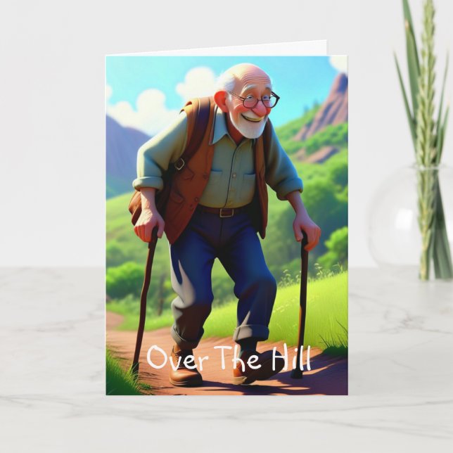 Cartão Over The Hill 2 (Frente)