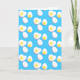 Cartão Ovos Arborizados E Fritados 3D