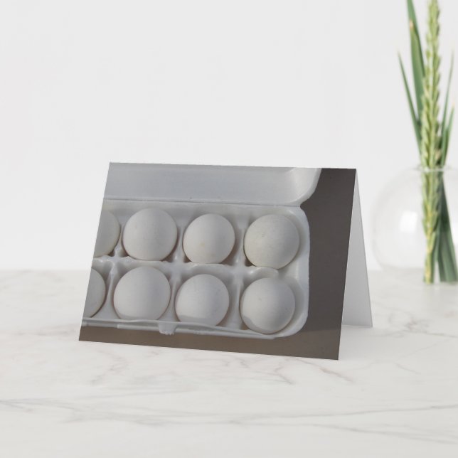 Cartão Ovos Brancos (Frente)