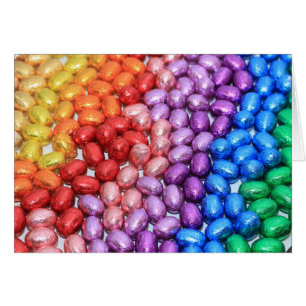 Cartão Ovos de chocolate