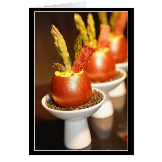 Cartão Ovos de cobre rico (Frente)