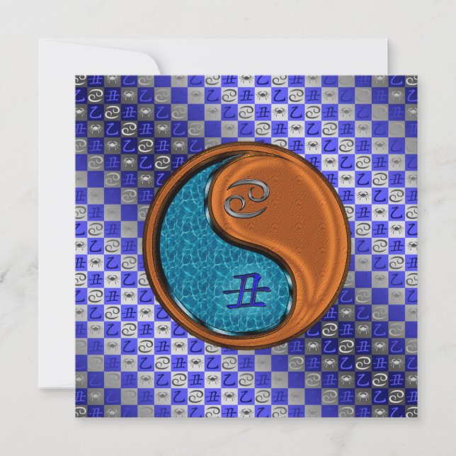 Cartão Ox cancer e madeira (Frente)