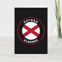 Oxford Alabama Al Bandeira do Estado Crachá Férias