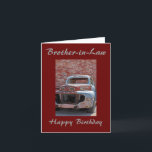 Cartão oxidado do aniversário do caminhão do<br><div class="desc">Este caminhão velho oxidado seria grande para uma nota do aniversário ao pai,  irmão,  tio… que eu supor que toda a cara gostaria desta. Adicione sua mensagem especial a esta e faça-a pessoal.</div>