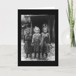 Cartão Oyster Shucker Girls 1910