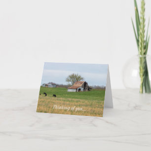 Cartão Ozark Old Farm Thinking Of You Card