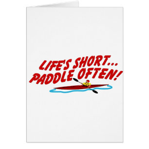 Cartão Pá curta de Lifes frequentemente