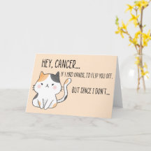 Paciente de Câncer Divertido, Amante de Gatos