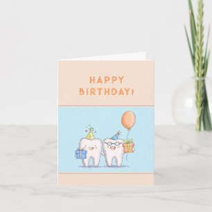 Cartão Paciente de Dentes Lindos