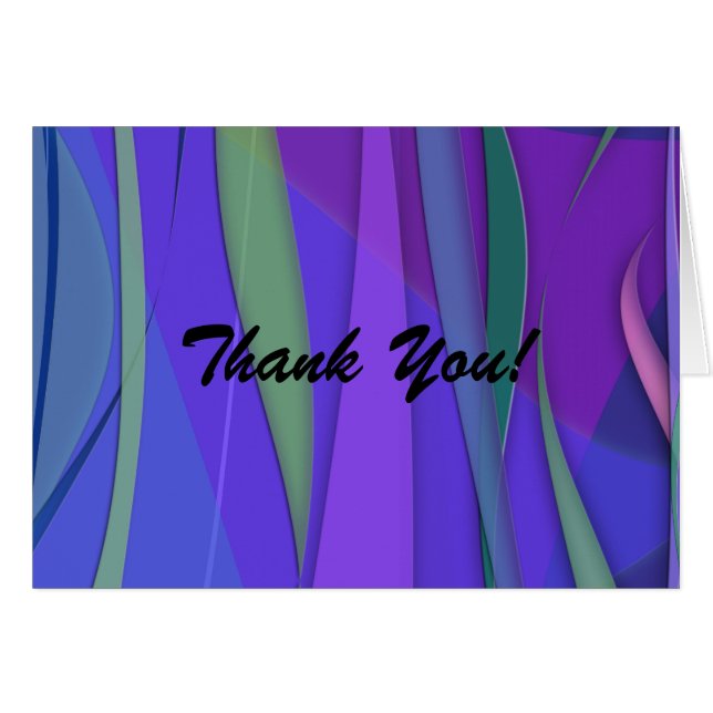 Cartão Pacific Brezes Obrigado (Frente Horizontal)