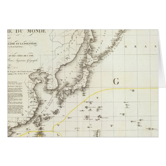 Cartão Pacífico Asiático (Frente Horizontal)