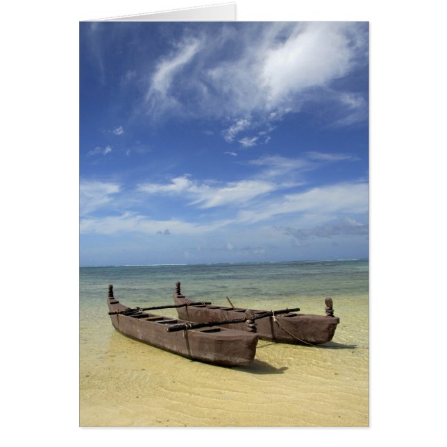 Cartão Pacífico Sul, Polinésia Francesa, Moorea. (Frente)