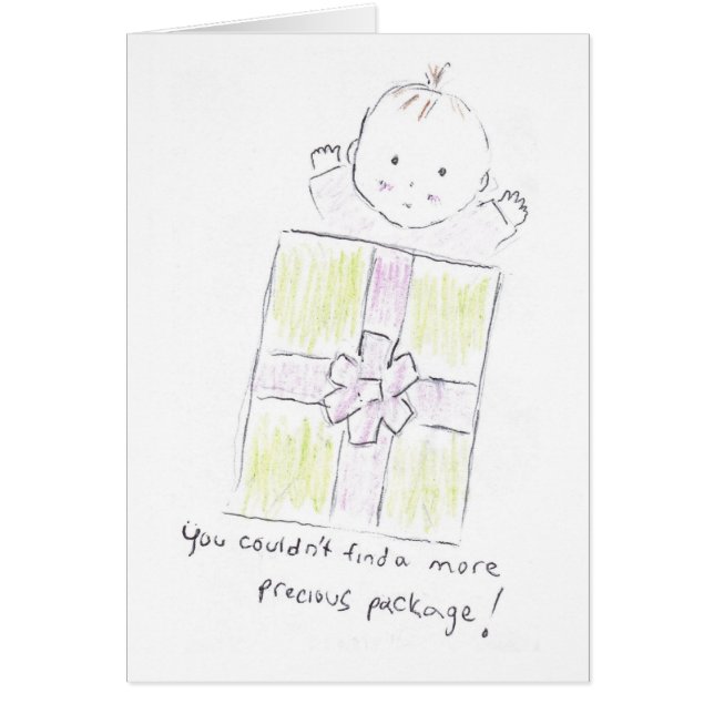 Cartão Pacote precioso (Frente)