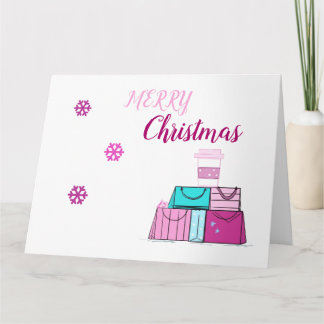 Cartão Pacotes de Férias Feliz Natal