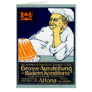 Cartão Padaria 1912 + Exposição dos confeitos