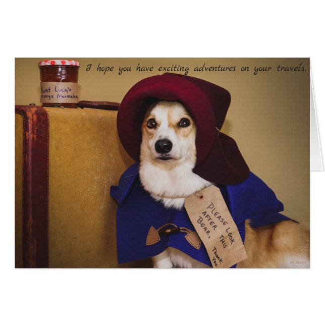 Cartão Paddington Good Trip Card (Frente Horizontal)