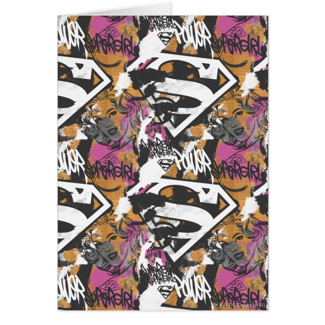 Cartão Padrão 3 da Supergirl Comic Capers (Frente)