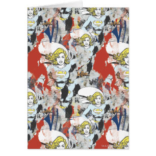 Cartão Padrão 5 da Supergirl Comic Capers