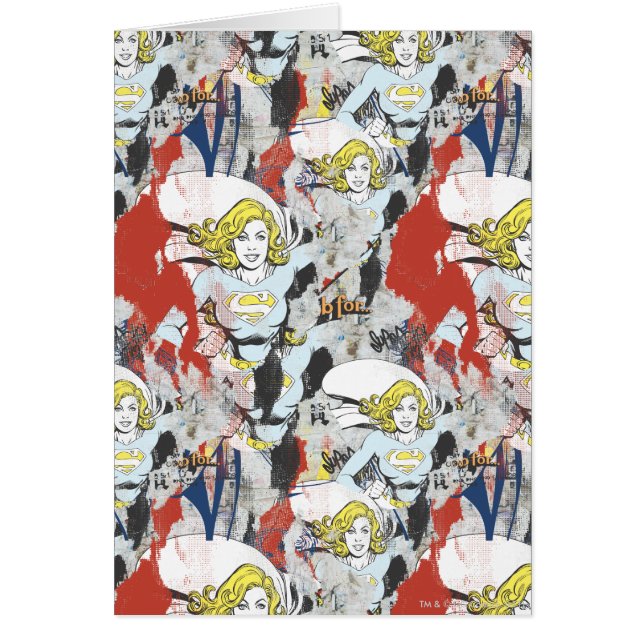 Cartão Padrão 5 da Supergirl Comic Capers (Frente)