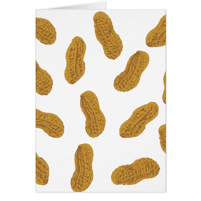 Cartão Padrão de amendoins (Frente)