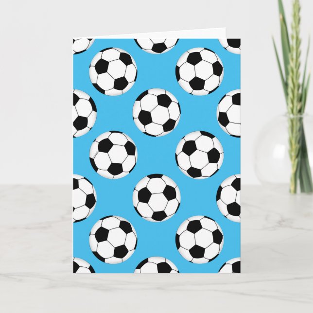 Cartão Padrão de Bola de Futebol (Frente)