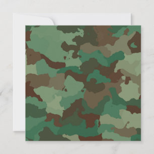 Cartão Padrão de Camuflagem Militar (Forças Armadas)