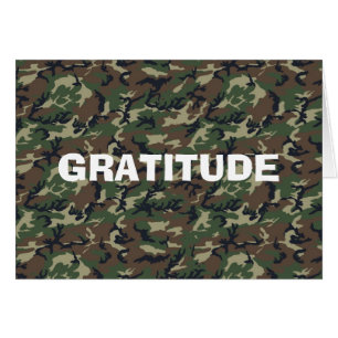 Cartão Padrão de Camuflagem Verde Militar