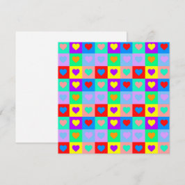 Cartão Padrão de Coração 