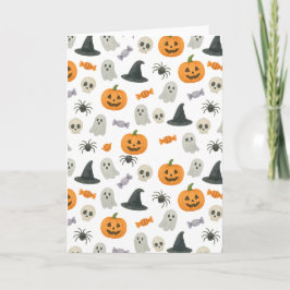 Cartão Padrão de Dia das Bruxas