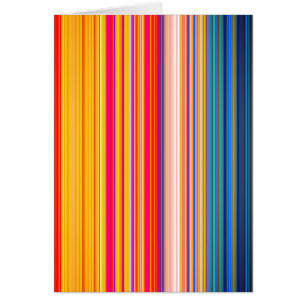 Cartão Padrão de distribuição multicores