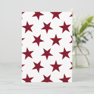 Cartão Padrão de estrelas de ouro 7