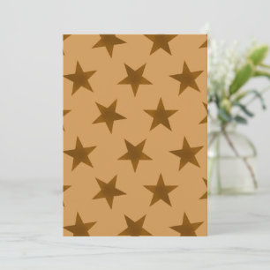 Cartão Padrão de Estrelas Douradas 14