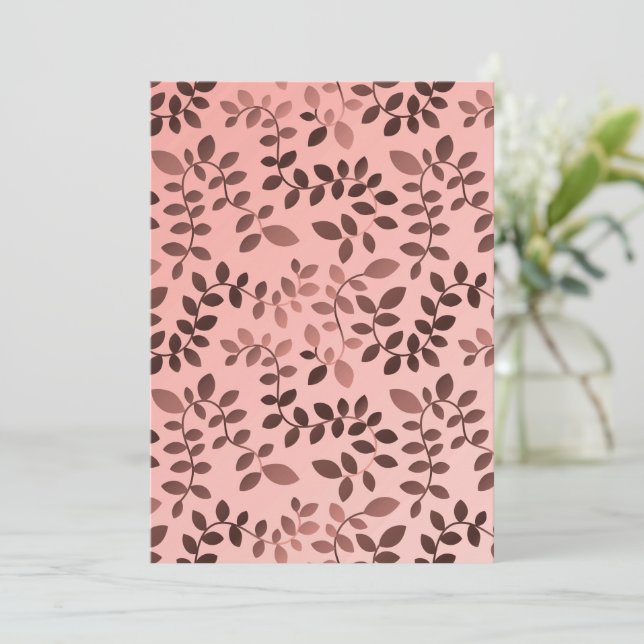 Cartão Padrão de Folhas 11 (Em pé/Frente)