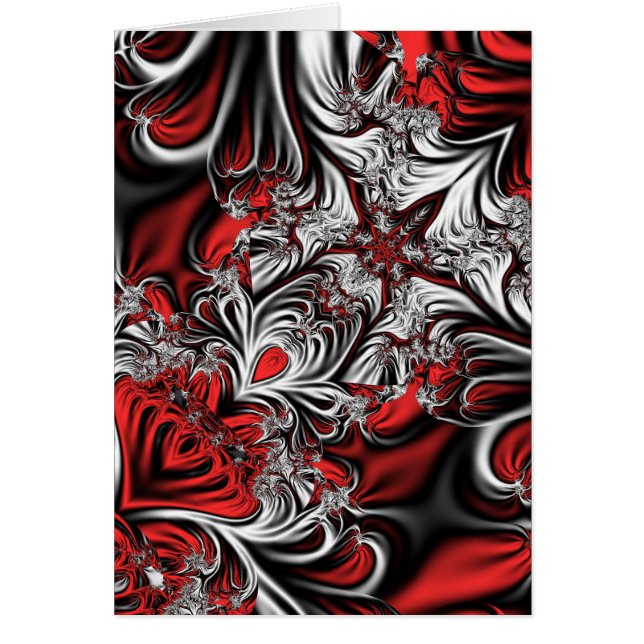 Cartão Padrão de Fractal (Frente)