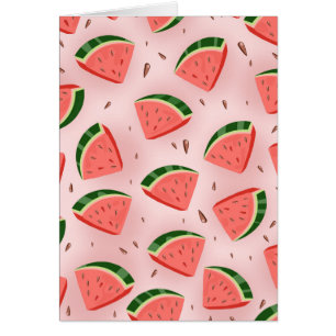 Cartão Padrão de Melão de Água