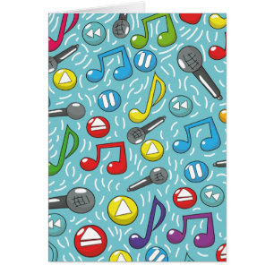 Cartão Padrão de música